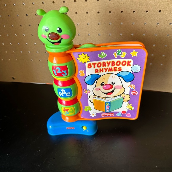 Vintage Fisher Price Laugh and Learn Storybook Rhymes Toy Talking Sounds 2002- - Picture 6 of 6